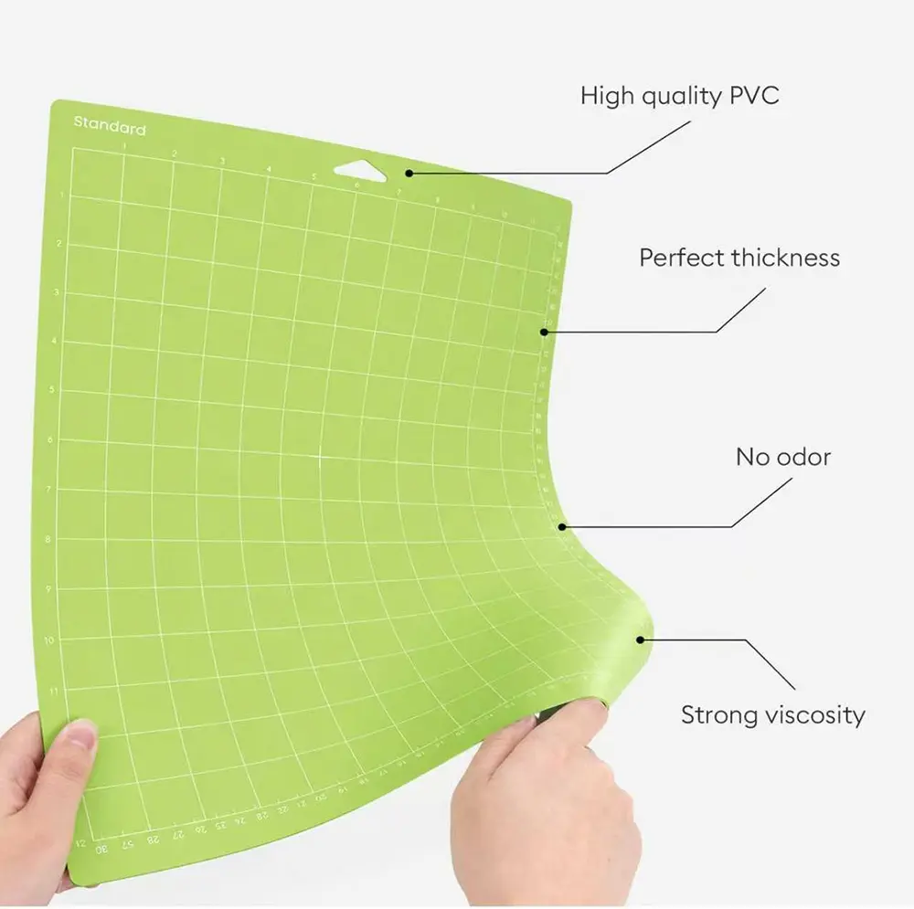 reusable adhesive vinyl cutting mat for craft projects