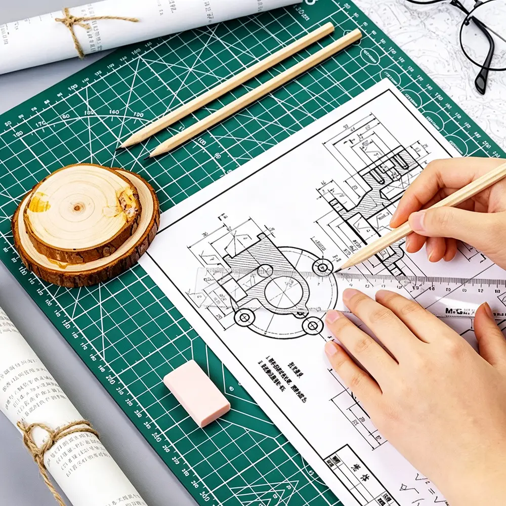 PVC fabric cutting mat for hobby craft