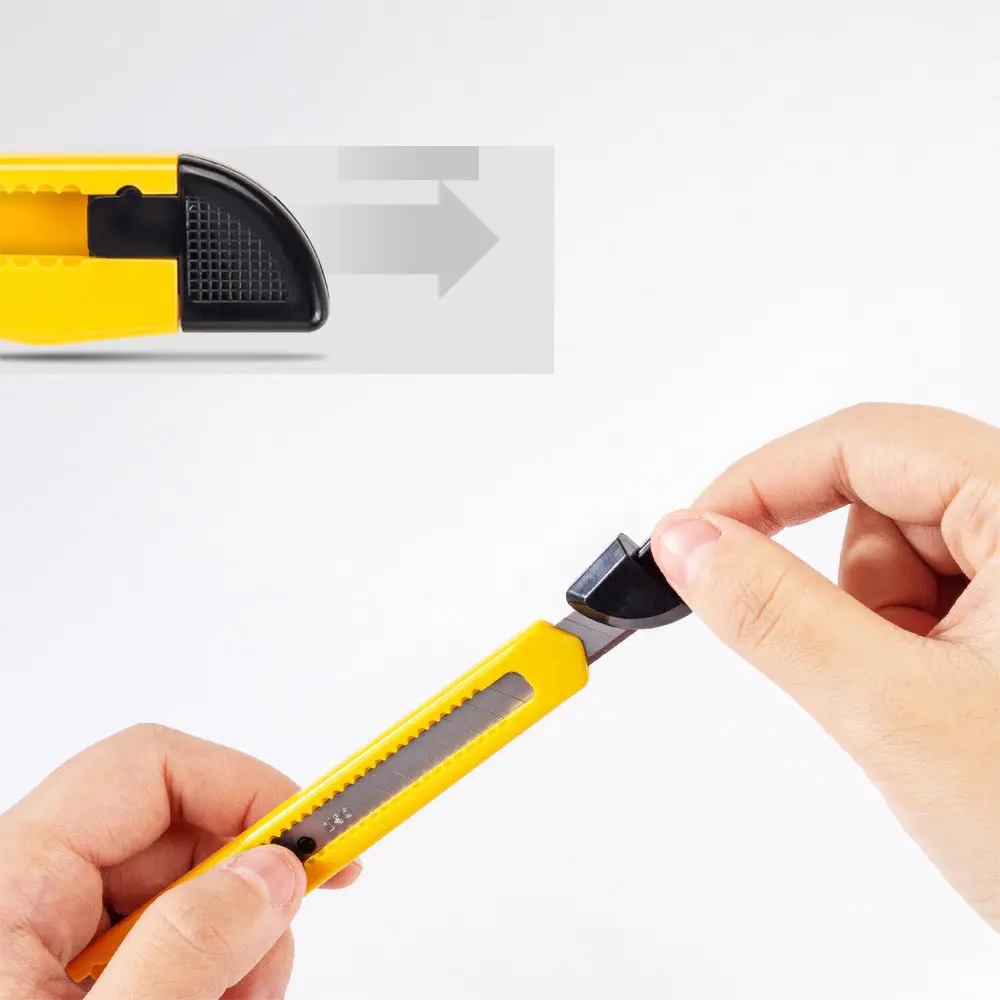 lockable retractable box opener