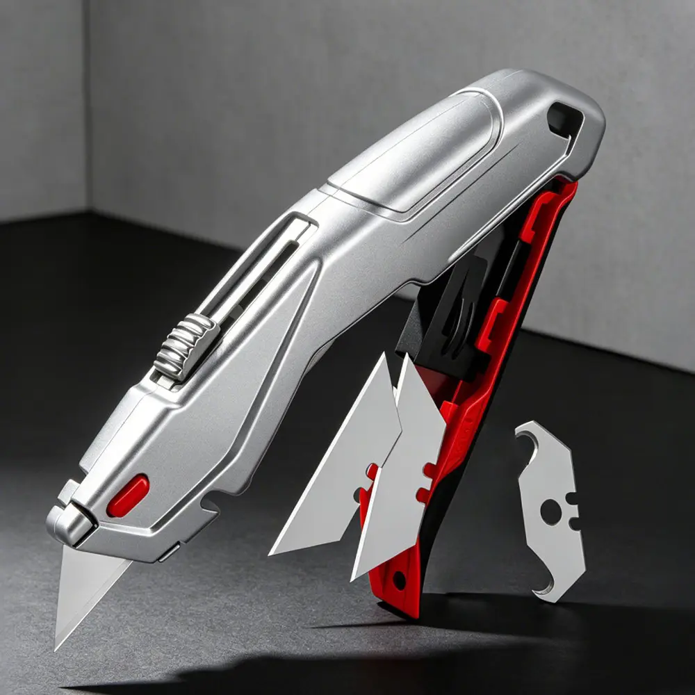retractable box cutter wallpaper trimming tool