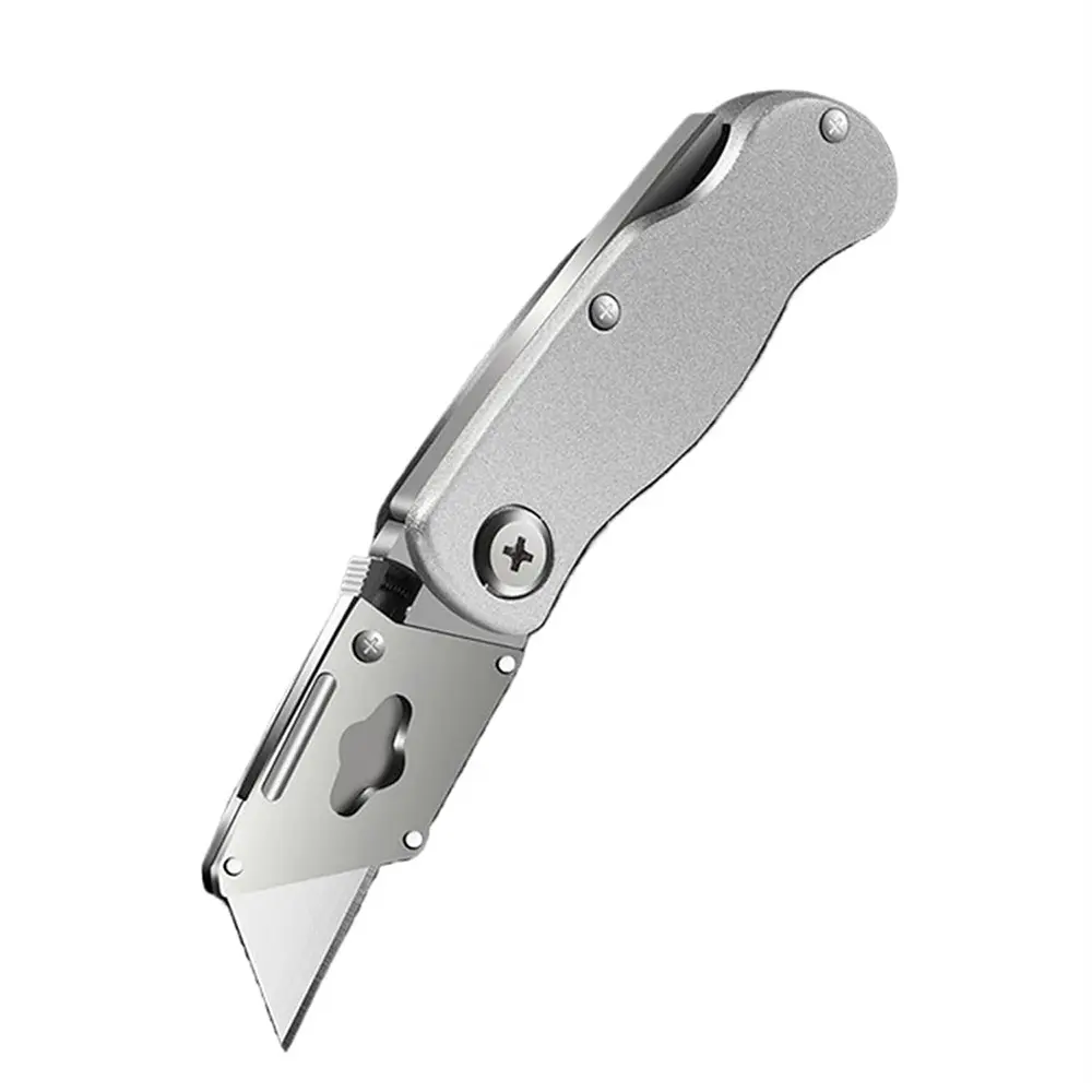 folding aluminum alloy utility knife