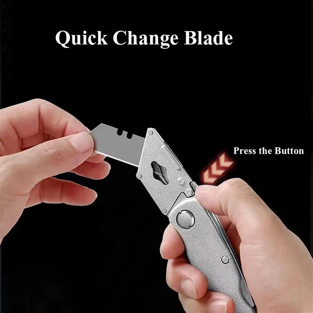 light aluminum alloy foldable utility cutter