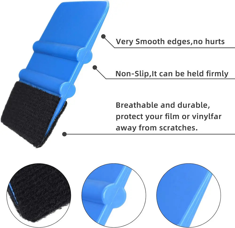 P100 felt edge squeegee for wallpaper installation