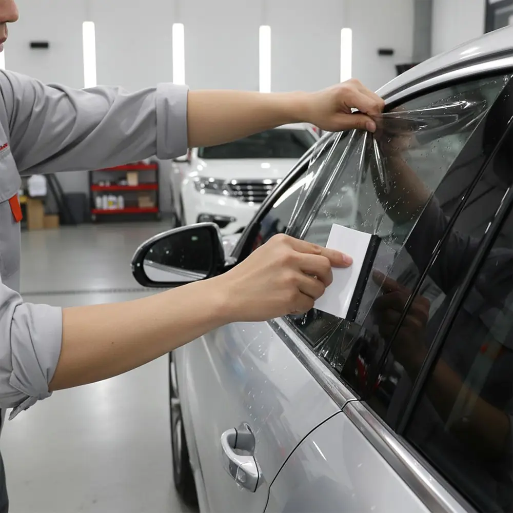 Decal installation squeegee tool