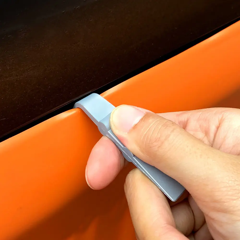 Professional vehicle wrap squeegee tool