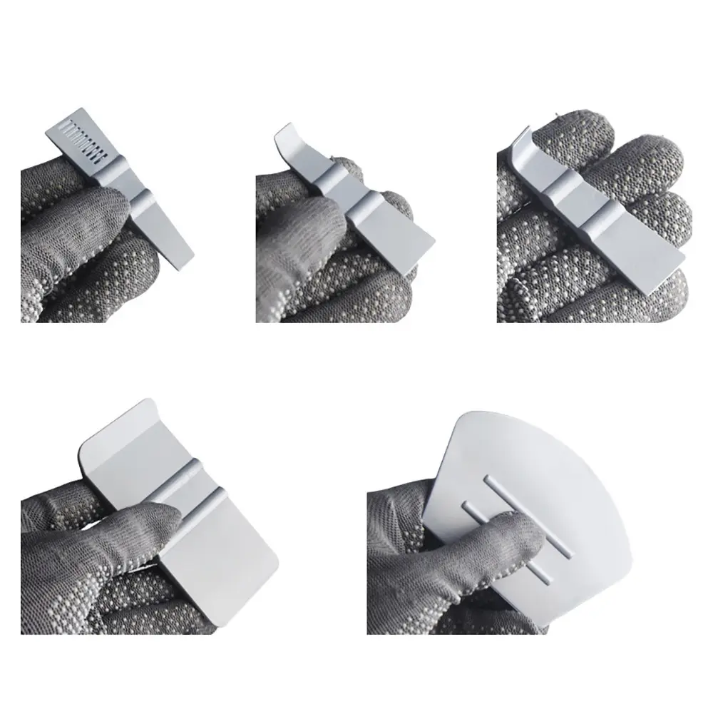 Professional vehicle wrap squeegee tool