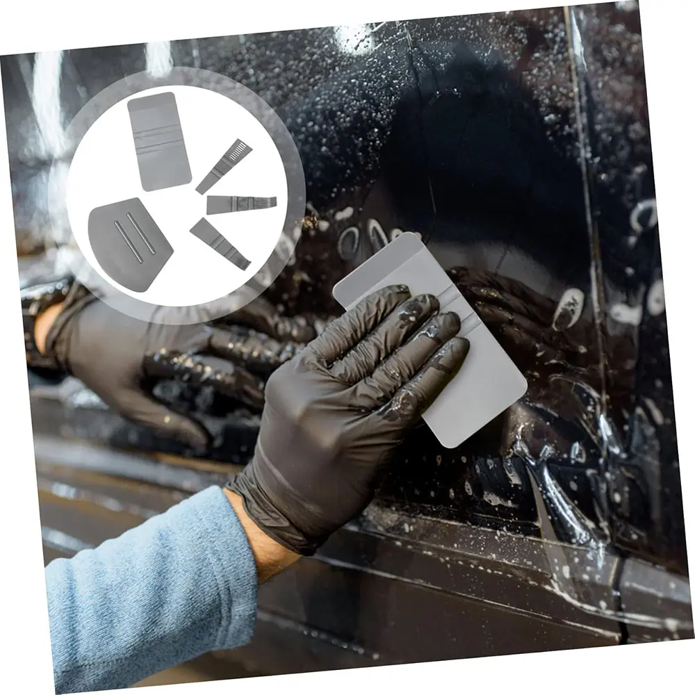 Car window vinyl wrap squeegee