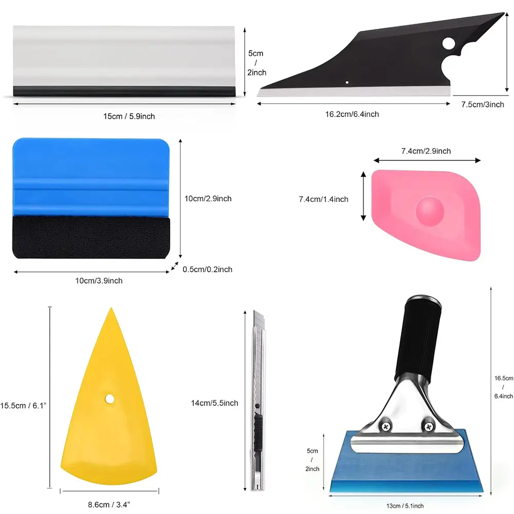 Vinyl Wrap Tools Set