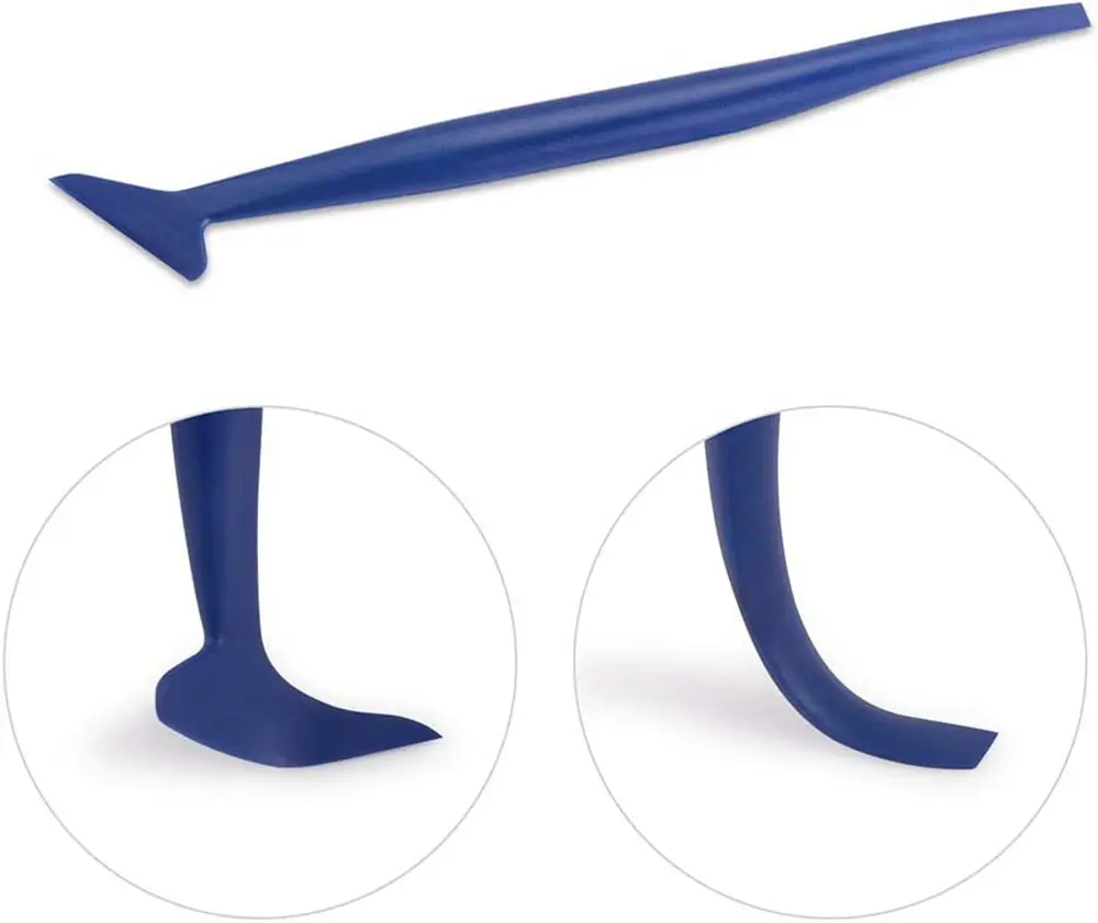 Felt squeegee and cutter for vinyl wrap