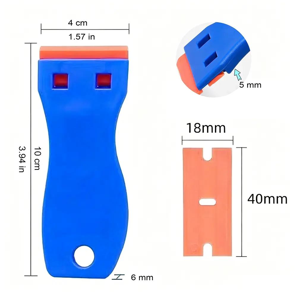 Replaceable Double Edge Blades for Scraper