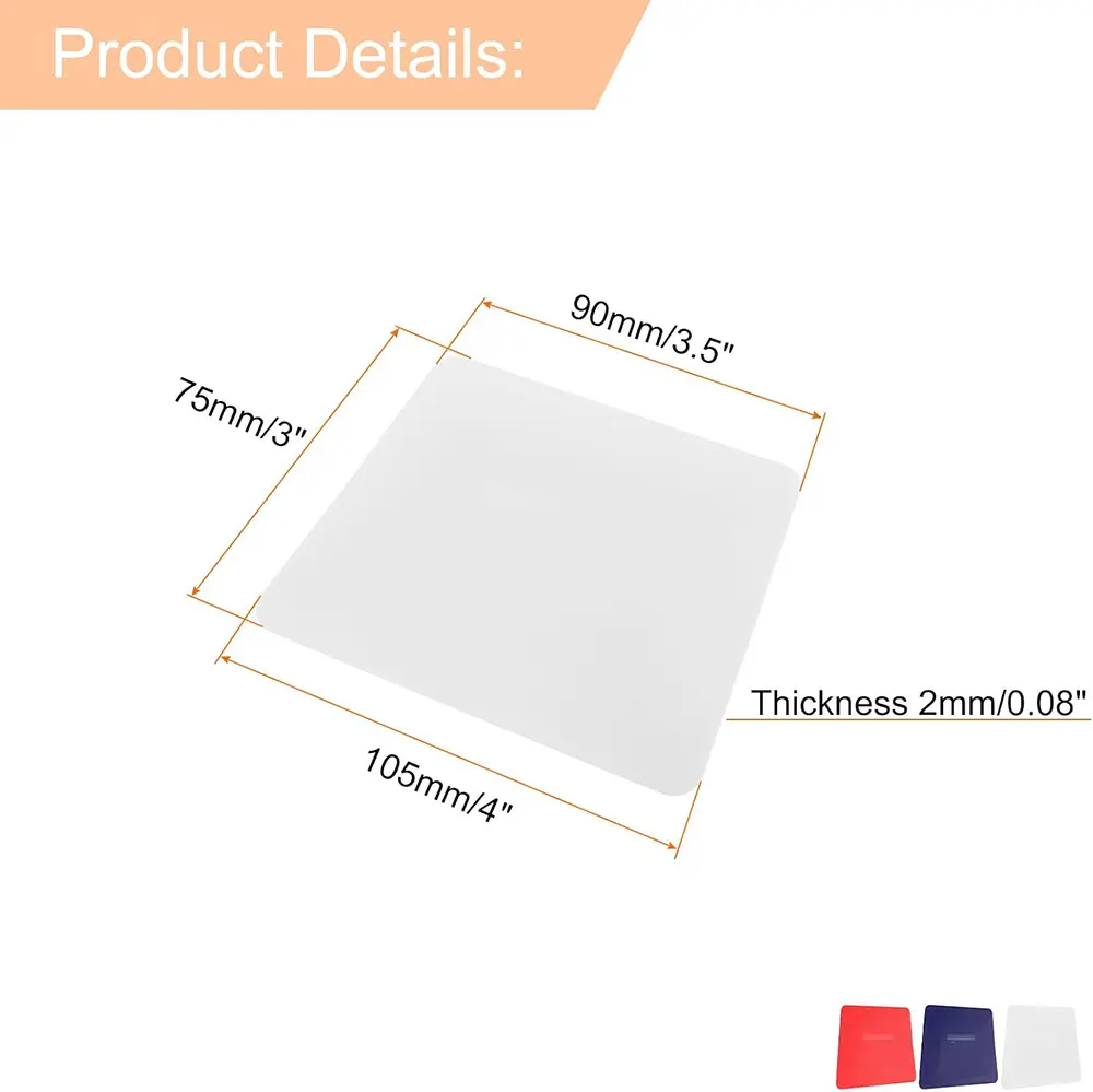 4 inch squeegee used for car vinyl wrapping corner finishing