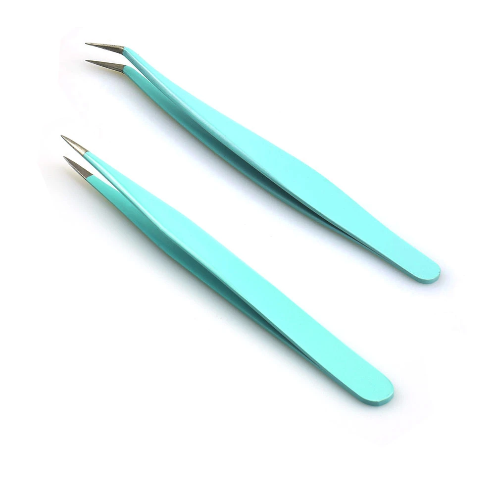 Precision tweezers for craft vinyl scraps