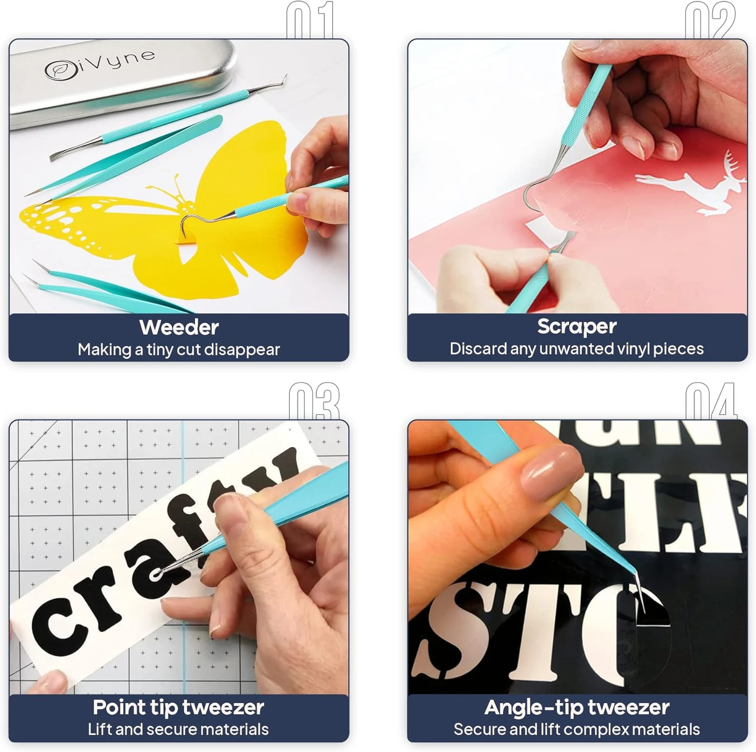 DIY craft accessory kit for sticker and decal production
