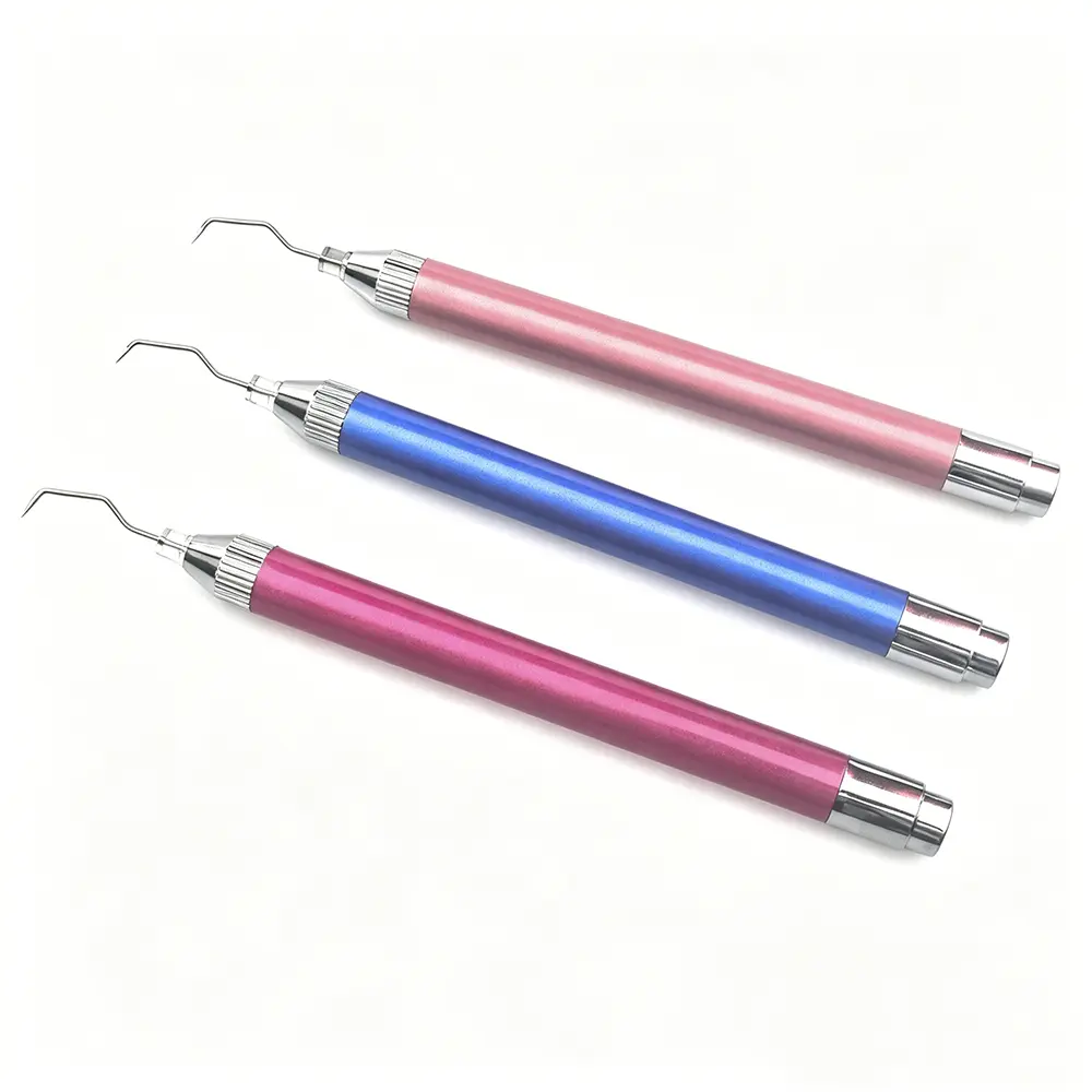 LED vinyl weeding pen for precision craft work