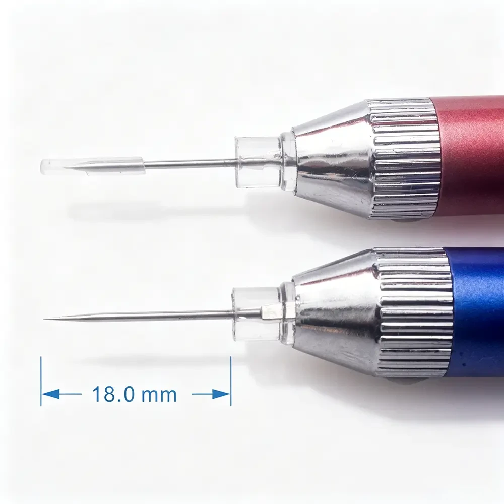 Dual head hook pin lighted weeding tool